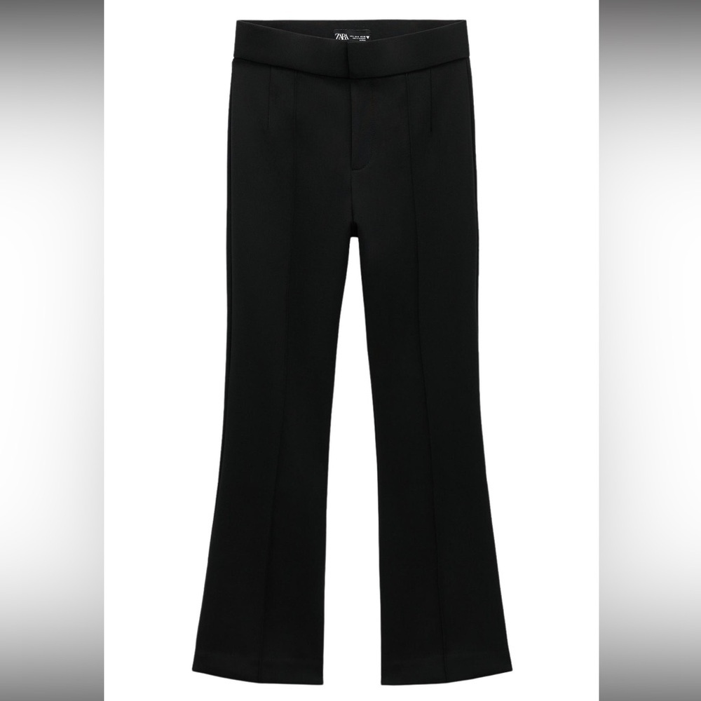 ZARA Black Tailored Flared Dress Pants SIZE S, M NWT